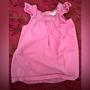 Charming Pink Ruffled Kids Blouse